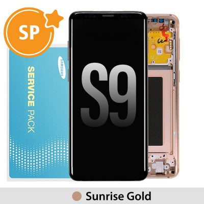 Tecguru_Samsung Galaxy S9 G960F OLED Screen Replacement Digitizer GH97-21696D (Service Pack)-Coral Blue Tecguru_Samsung Galaxy S9 G960F OLED Screen Replacement Digitizer GH97-21696D (Service Pack)-Coral Blue